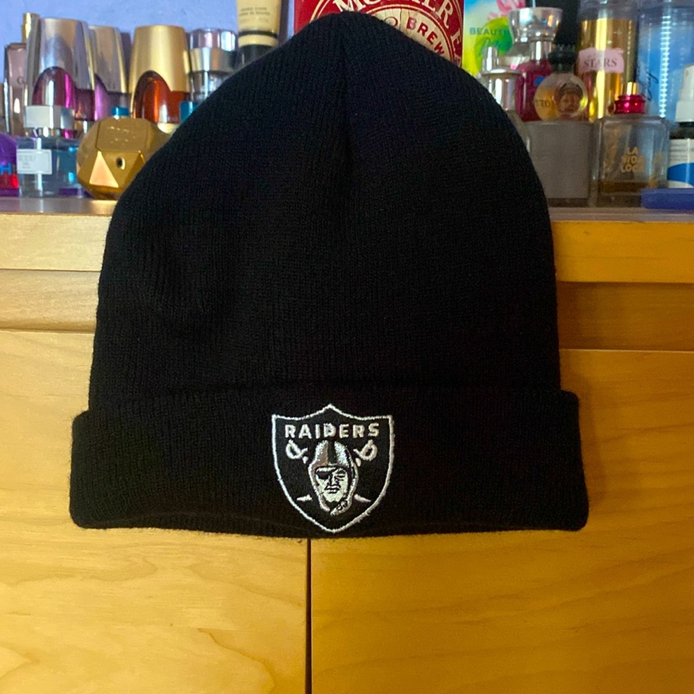 Raiders beanie